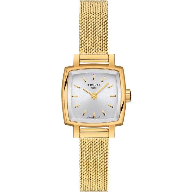 Tissot T0581093303100 Damenuhr Lovely Square 20mm 3ATM