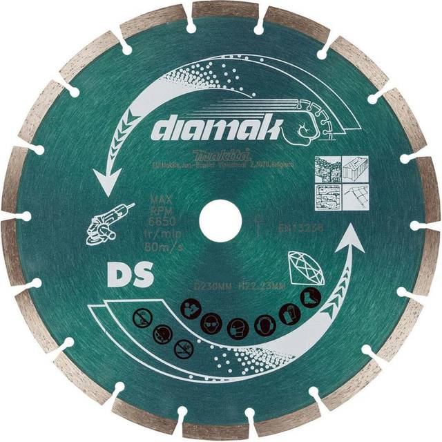 Makita Diamak Diamond Segmented Rim Cutting Disc 230mm