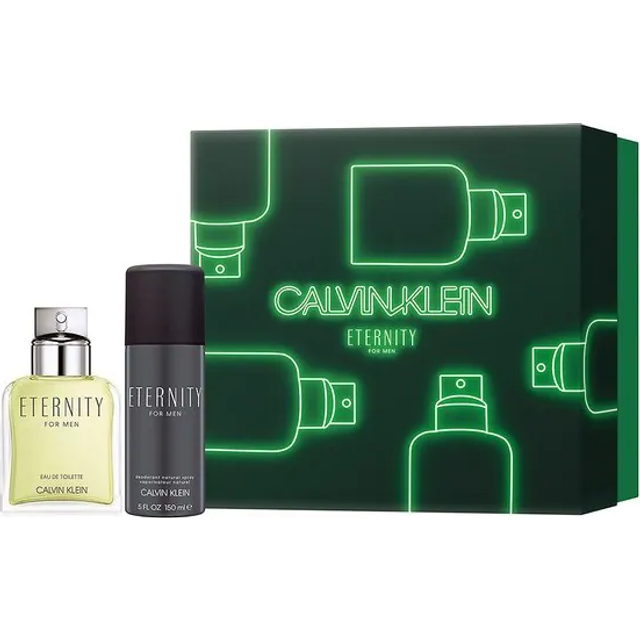 Calvin Klein Eternity For Men Eau De Parfum Gift Set 100ml Eau De Parfum + 30ml Eau De Parfum