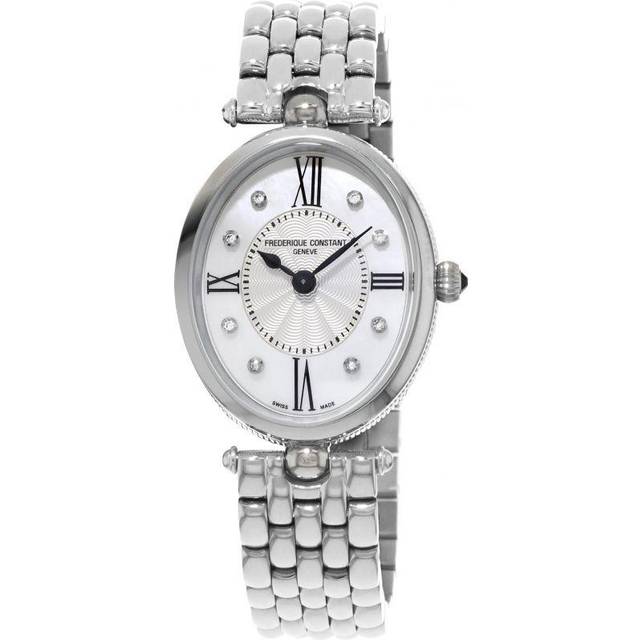Frederique Constant Watch Art Deco Bi Colour Ladies - Silver
