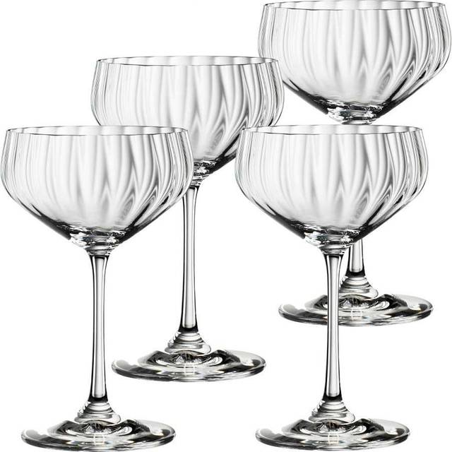 LifeStyle coupe champagneglas 4 st. - Klar