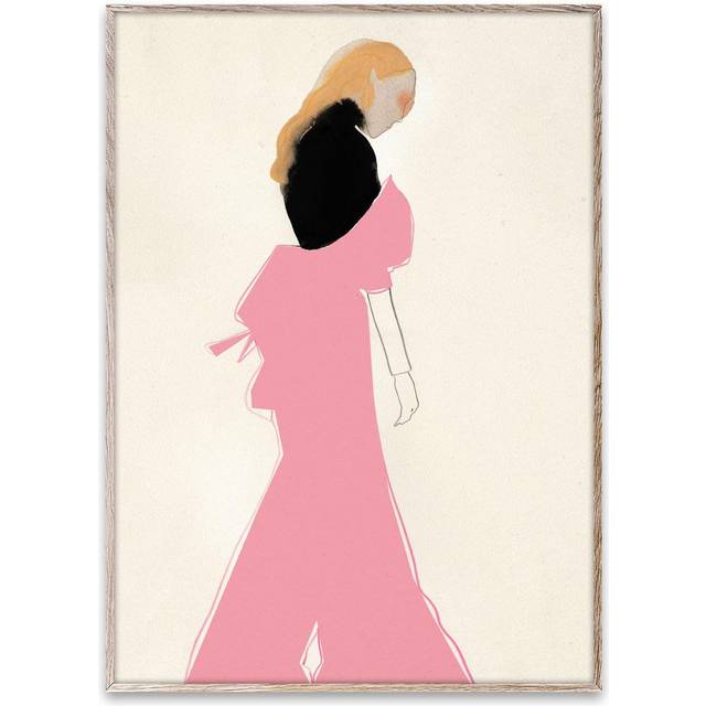 Paper Collective Pink Dress poster 50x70 cm