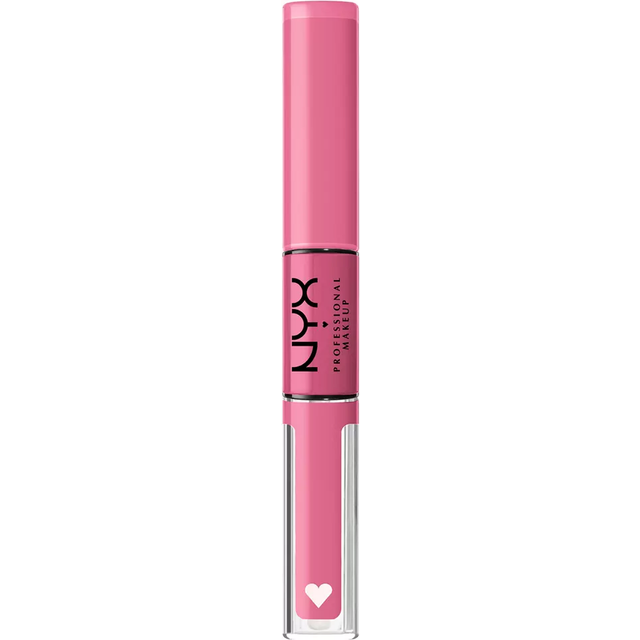 NYX Professional Makeup läppglans, högpigmenterad och långvarig formel, icke-färgande, Shine Loud, 10 Trophy Life