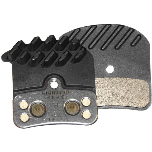 Bromsbelägg Shimano H03C med kylkropp metallic 1 par 2016