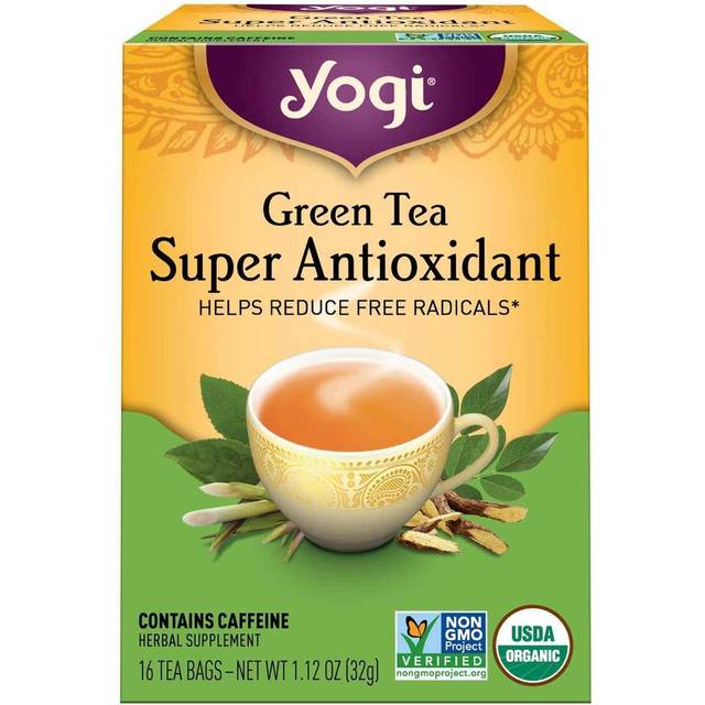 Yogi Tea Organic Super Antioxidant Green 16 Tea Bags
