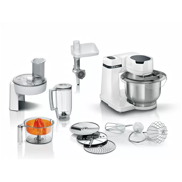 Bosch MUM Serie 2 MUMS2EW40 - köksmaskin - 700 W - vit