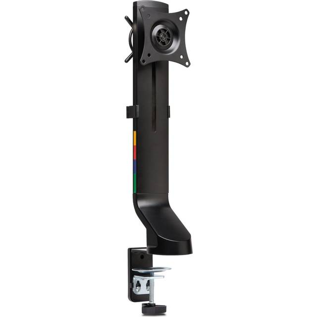 Kensington SmartFit Space-Saving Single Monitor Arm - Monteringssats - lutning och vridning - för Bildskärm - svart - skärmstorlek: upp till 32 tum - skrivbord, C-klämma, skyddshylsa, disk-monteringsbar
