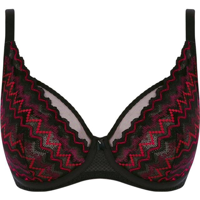 34e freya bra festival vibe high apex plunge underwired non padded bras lingerie