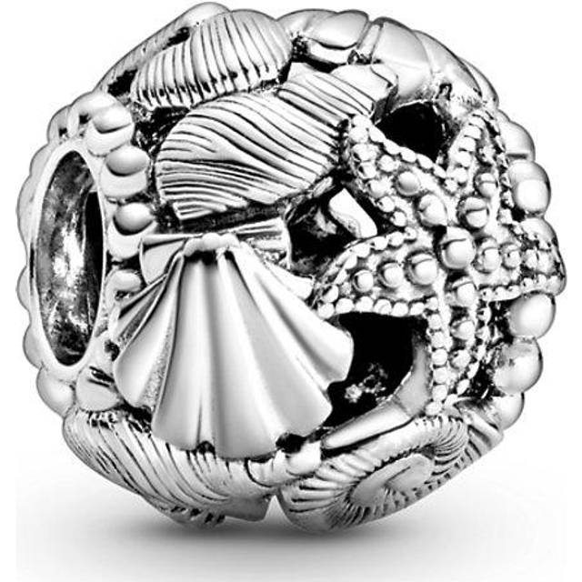 Pandora  Charms Starfish, Shell and Hearts Charm 798950C00