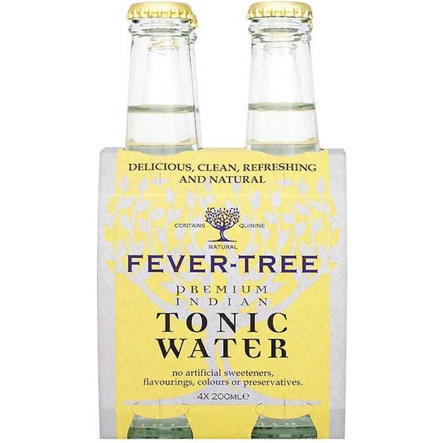 Fevertree Tonic Water 4 X 200ml (Pack of 6)
