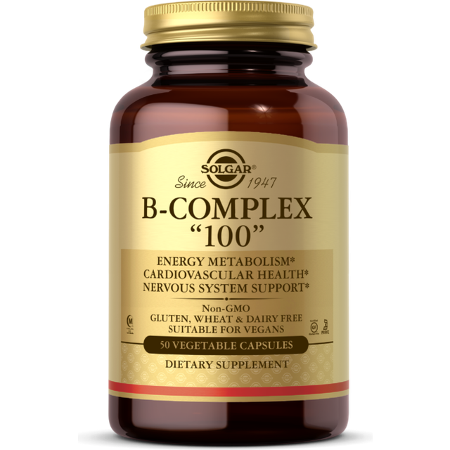 Solgar B-Complex 100 250 Vegetable Capsules