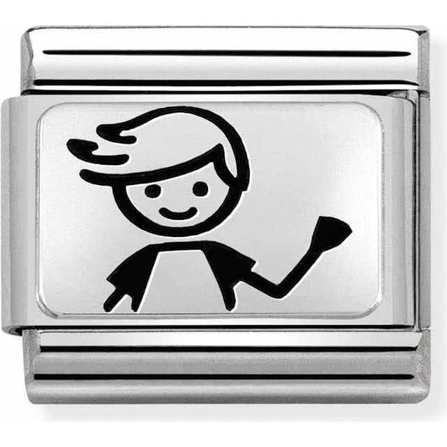 Nomination Classic Silver Boy Friends &amp; Family Charms