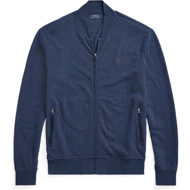 Polo Ralph Lauren, Zip-throughs, male, Blue, S, Zip-through Sweatshirt