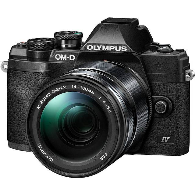 Olympus OM-D E-M10 mark IV zwart + 14-150mm F4.0-5.6 zwart | ✅ + free 5-year warranty