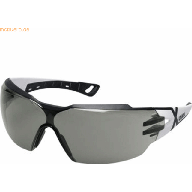 Uvex Pheos Sunglare Filter Safety Glasses Black Grey