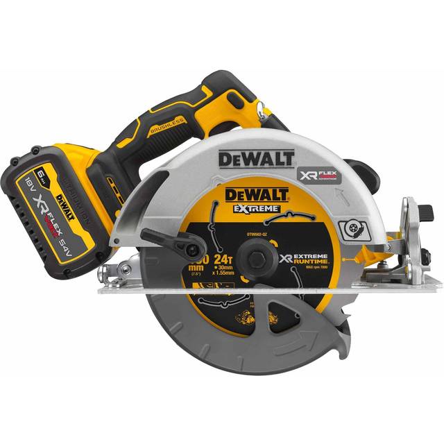 DEWALT DCS573NT-XJ DCS573NT XR Advantage Circular Saw 190mm 18V Ba...