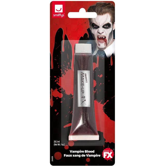 Smiffy's Blood In Tube - Red - Halloween Fake Fancy Dress Vampire Accessory -  blood tube halloween fake fancy dress vampire accessory costume smiffys