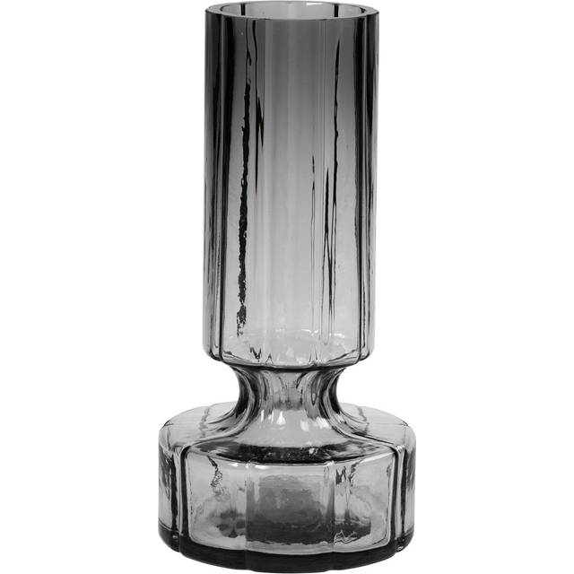 Broste Copenhagen Hyacint glass vase 24.9 cm smoked pearl