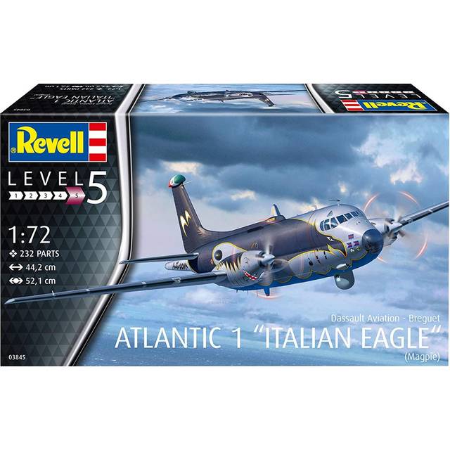 "Breguet Atlantic 1""Italian Eagle Level 5 Revell Model Kit"