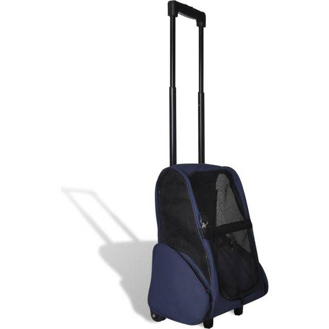 vidaXL Foldable Multipurpose Pet Trolley Beige, Cream