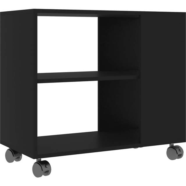 vidaXL Side Table Grey 70x35x55 cm Engineered Wood