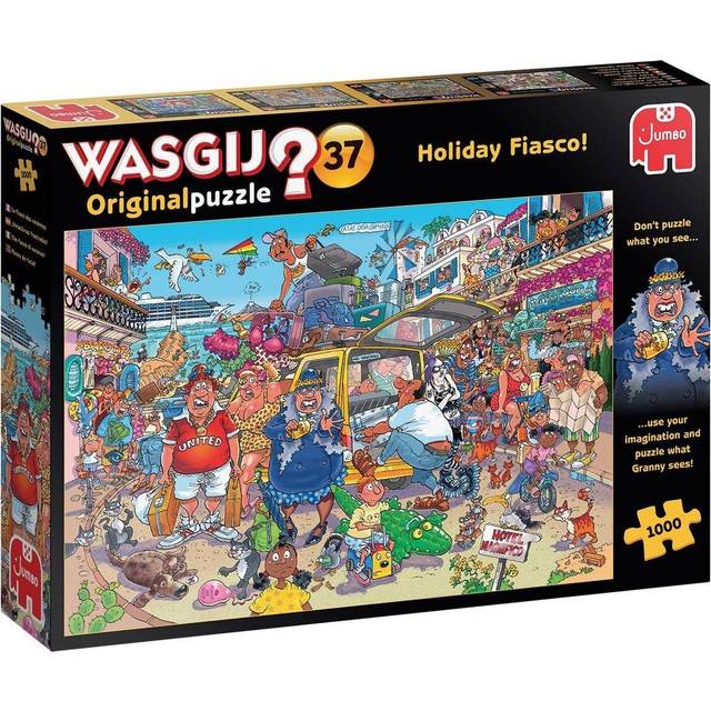 Wasgij Original 37 Holiday Fiasco! Jigsaw Puzzle (1000 Pieces)