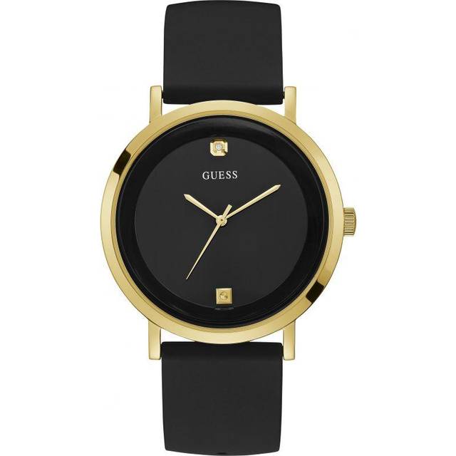 Mens Dress Stainless Steel Black Watch W1264G1