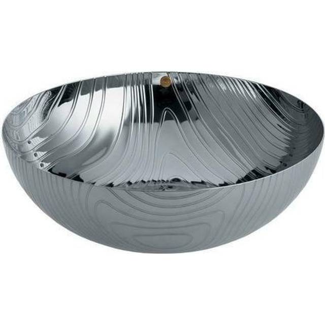 Alessi Browm Veneer Relief Resin-coated Stainless Steel Bowl 21cm