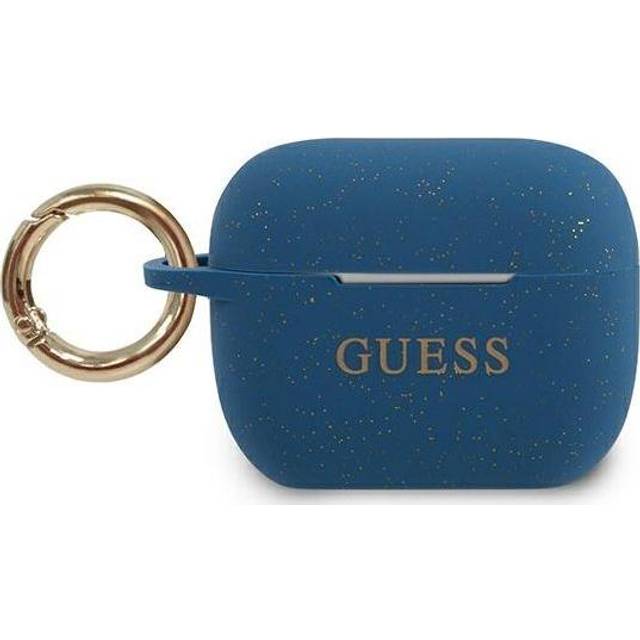 Guess Skal AirPods Pro Silicone Glitter - BlÃ¥