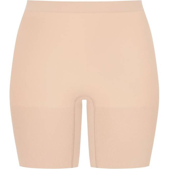 Spanx Shapewear för kvinnor magkontroll Power Short (Normal och Plus Size), Soft Nude, S