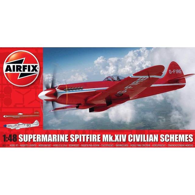 Airfix Supermarine Spitfire Mkxiv Race Schemes Model Kit