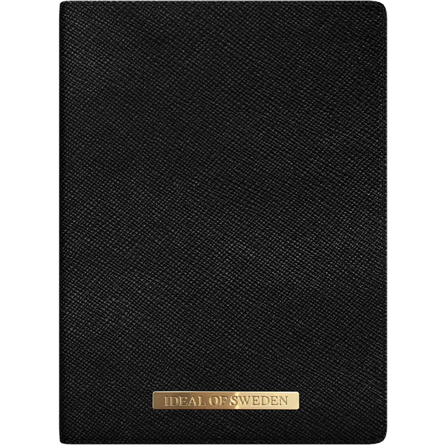 iDeal Of Sweden Passport Cover - Saffiano Black (U)