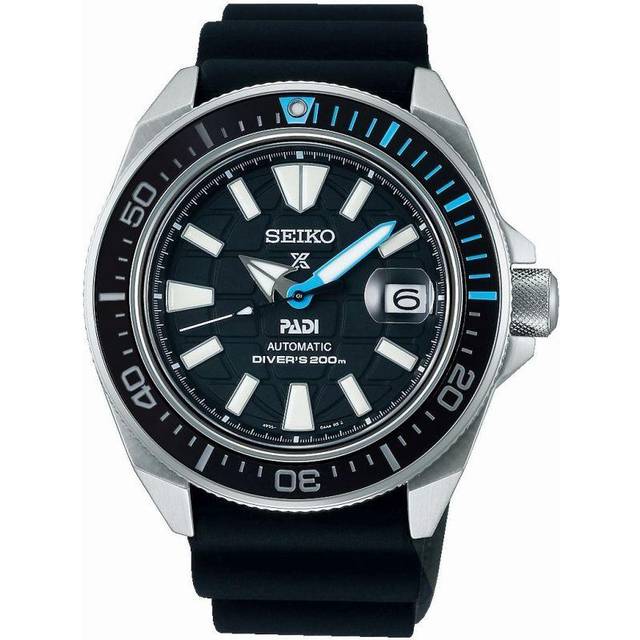 Seiko Prospex PADI 'King Samurai' Men's Silicone Strap Watch