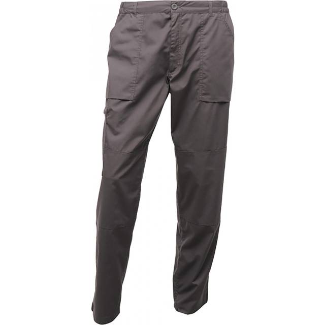 (36 Short, Dark Grey) Regatta Mens Workwear Action Trouser (Water Repellent)