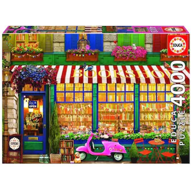 Educa Vintage Bookshop 4000 Pieces