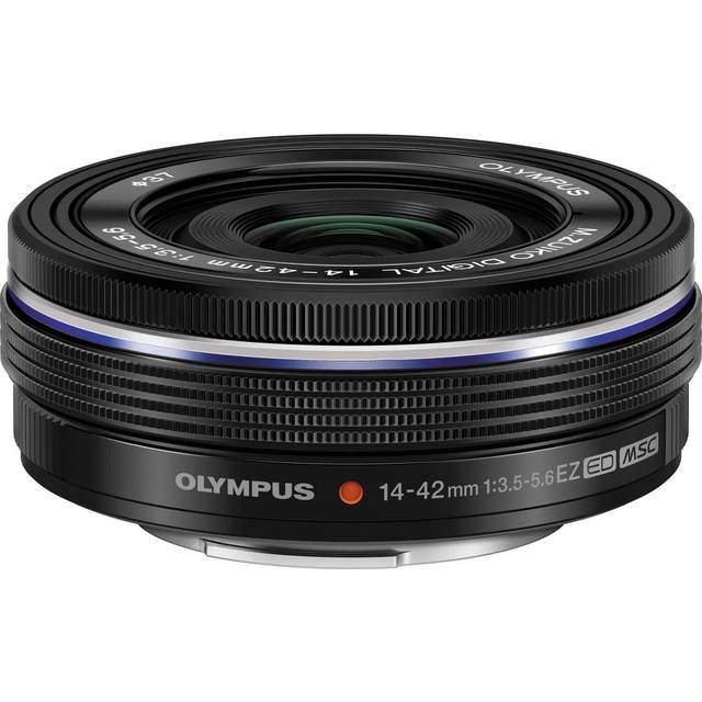 Used Olympus M.Zuiko Digital ED 14-42mm f/3.5-5.6 EZ Zoom Lens Black
