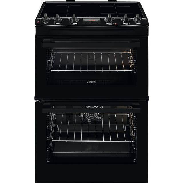 Zanussi ZCI66280BA Black 60Cm Induction Double Oven