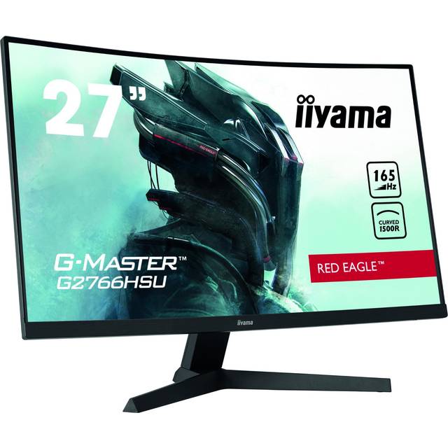 iiyama G-Master G2766HSU Red Eagle 27" Full HD Curved Gaming Monitor - VA, 165Hz