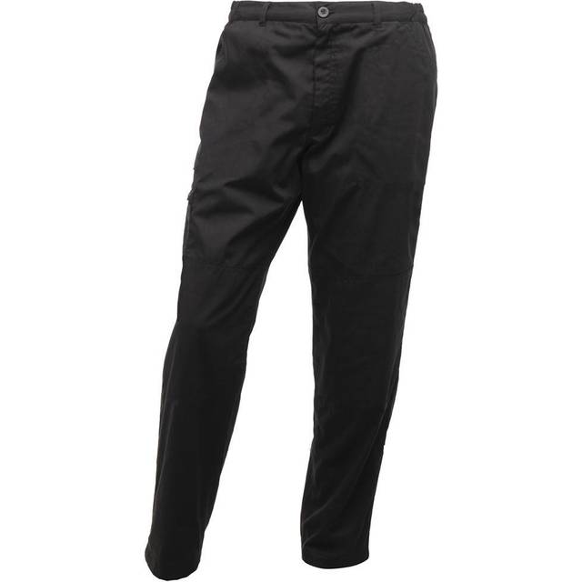 (28in, Traffic Black) Regatta Mens Pro Cargo Waterproof Trousers - Regular