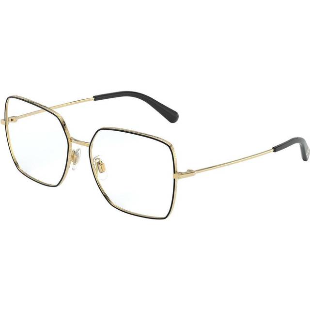 Dolce&Gabbana DG 1323 1334, including lenses, SQUARE Glasses, FEMALE - Gold