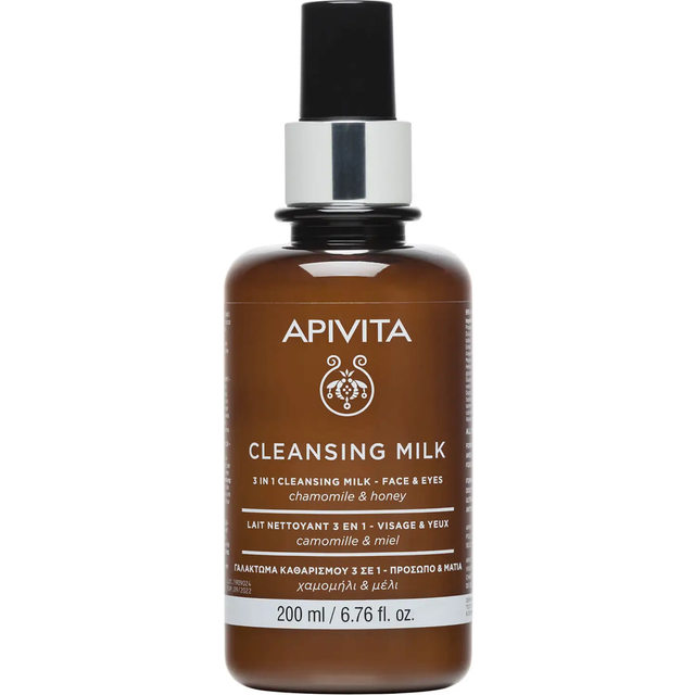 Apivita 3 in 1 Cleansing Milk 200ml