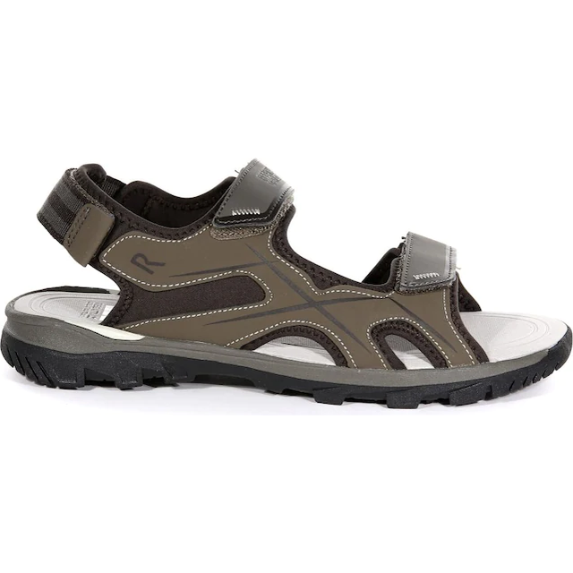 (6.5 UK, Black/Nautical Blue) Regatta Mens Kota Drift Open Toe Sandals