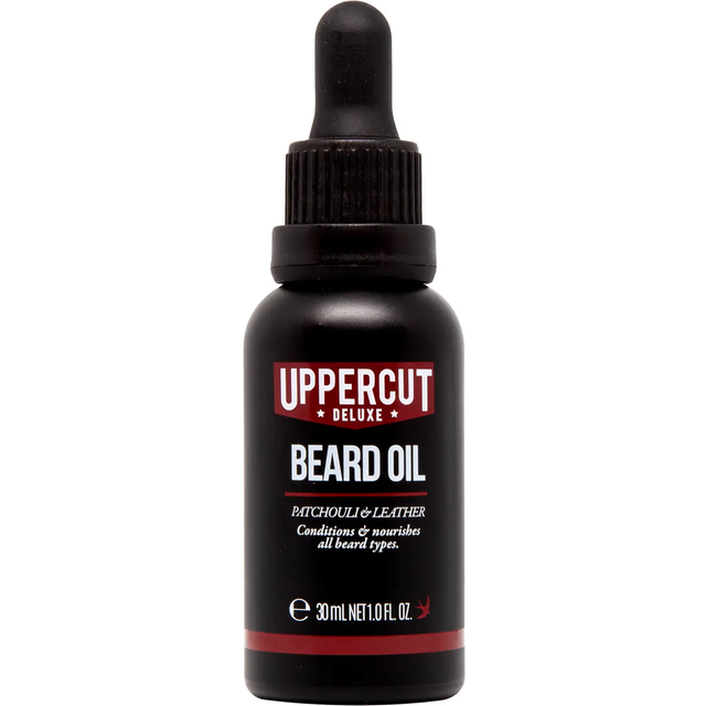 Uppercut Deluxe Beard Oil Patchouli and Leather 30ml