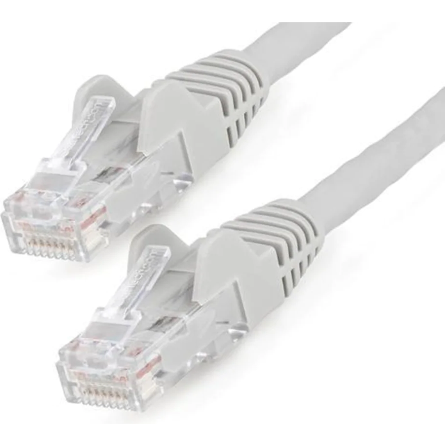 StarTech.com 50cm LSZH CAT6 Ethernet Cable - 100W PoE RJ45 UTP - Grey