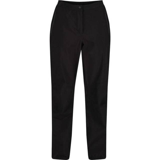 Regatta Womens Highton Waterproof Over Trousers: Black: XL Size: XL, C