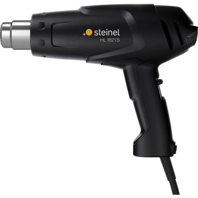 Steinel varmluftspistol HL 1821 S svart, 1800 W värmepistol, 550° C, 2-stegsblåsare, termisk säkring, 2,2 m kabel, 68929