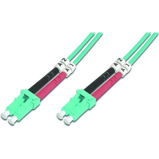 Digitus Fiber Optic Multimode Patch Cord, OM 3, LC / LC
