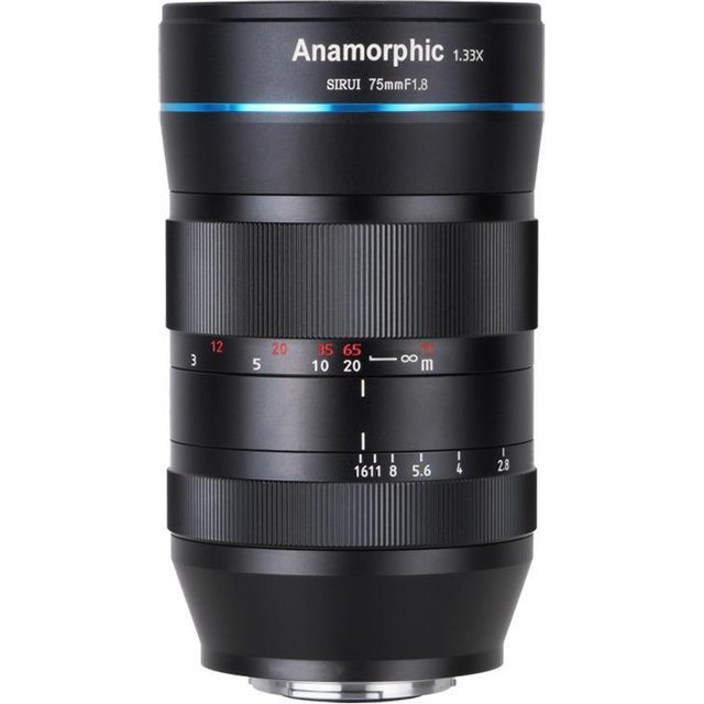 Sirui 75mm f/1.8 1.33X S35 Anamorphic Lens Nikon Z