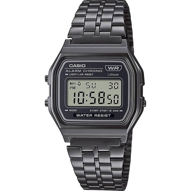 Casio Uhren - A158WETB-1AEF - schwarz