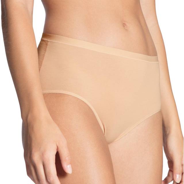 Calida Natural Comfort Brief Highwaist - Beige - Large * Kampanj *